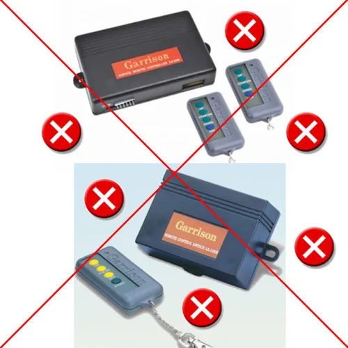 Imagen 2 del producto Garrison Control remoto 300MHz-400MHz para Garrison TX1 TX2 TX3 TX4 TX5 LK-102R2 LK-102RC LK-102RM Control remoto de puerta eléctrica