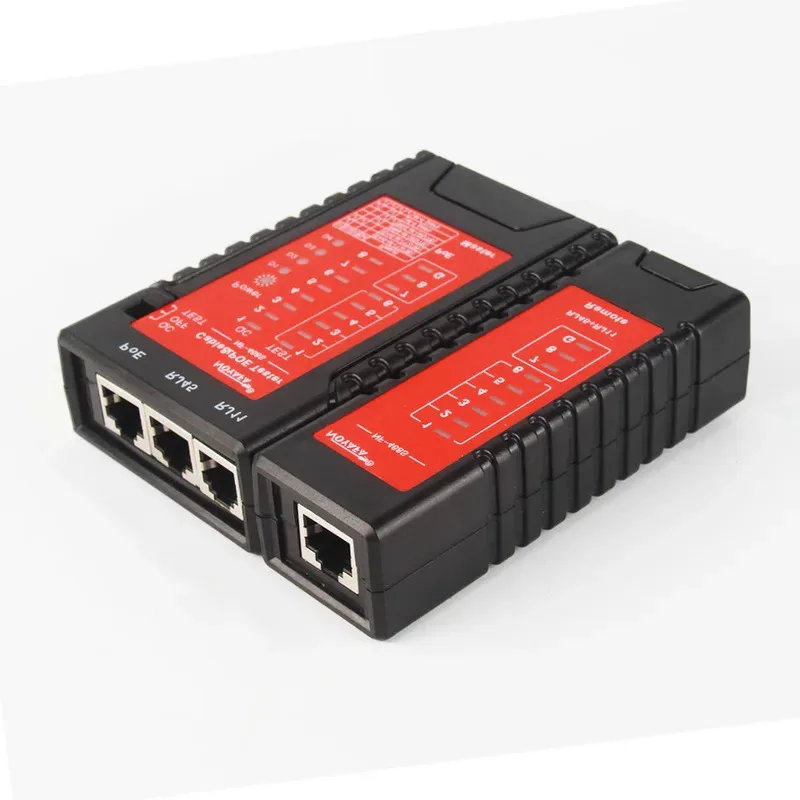 NOYAFA NF-468S Network Cable Tester RJ11 RJ45 Wire Detector Cat5 Cat6 Wire Continuity Detectors Fault Point Detector