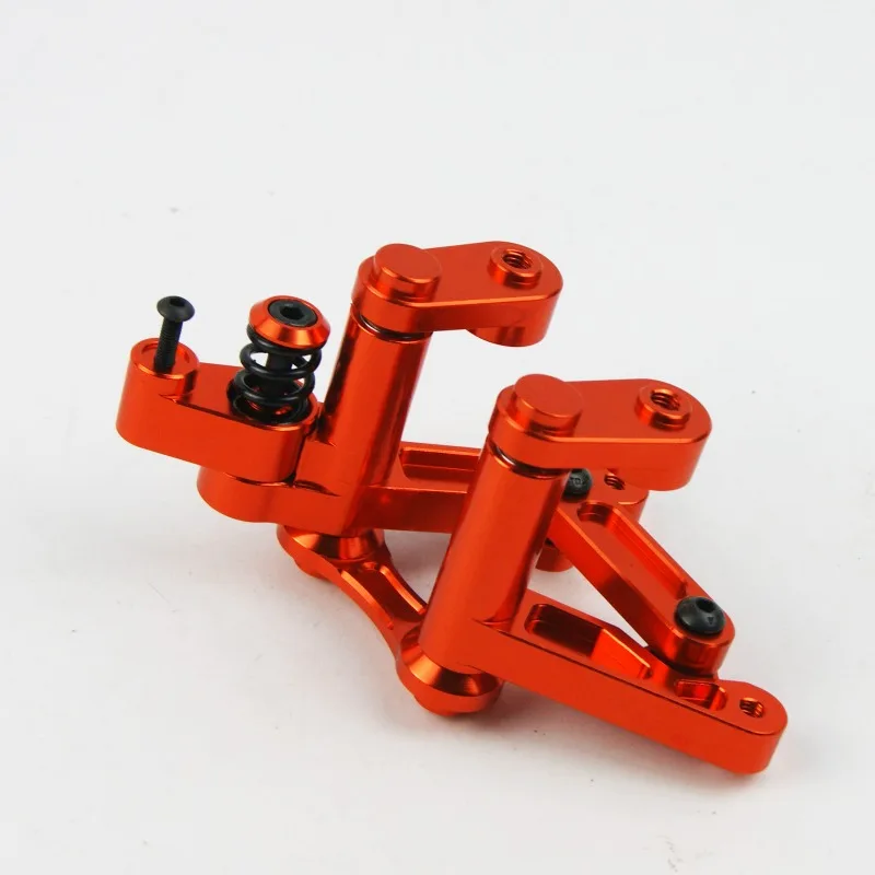 Conjunto de direção de metal durável, compatível com carros modelo de controle remoto HPI BAJA 5B/5T e Rovan KM