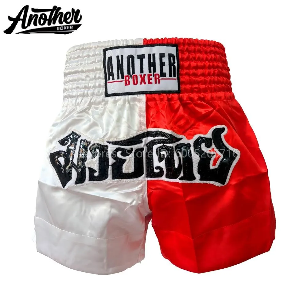 Professional MMA Shorts for Adult Kids Fighters Combat Boxing Shorts with Side Slits Durable Retro Training Muay Thai Shorts
