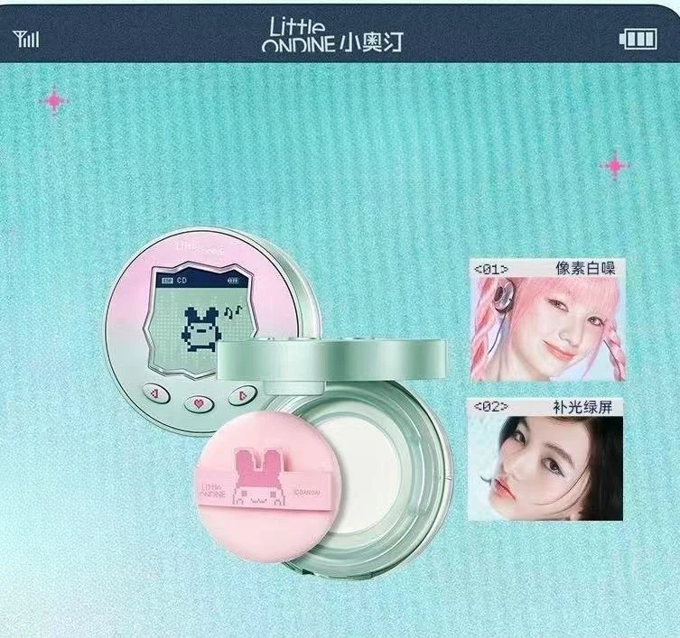 Little Ondine Makeup Loose Powder Long-Wear Setting Powder Soft-Focus Blur,12H Oil-Control,Natural Matte Finish