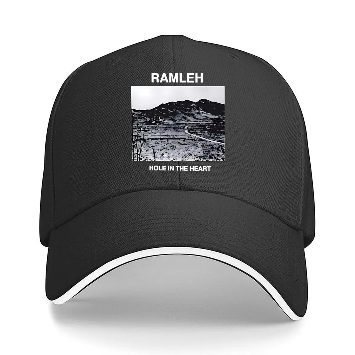 

Ramleh - Bold, Text, Edgy, Minimalist, Retro - Themed Sandwich Baseball Cap