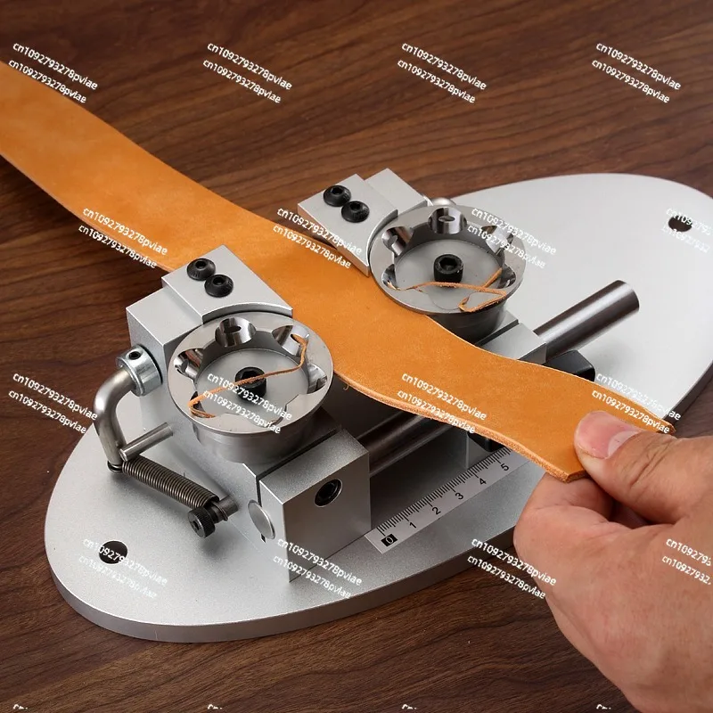 Belt quick edging machine, handmade leather goods making tool edging device 2.4KG leather edge fillet M01