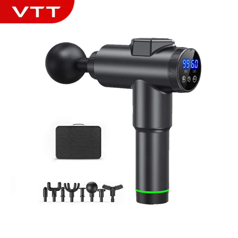 

VTT 99-скоростной массаж спины и плеч, высокочастотная фасция, развлечение для расслабления мышц тела, массажное устройство для шеи, пистолет-массажер