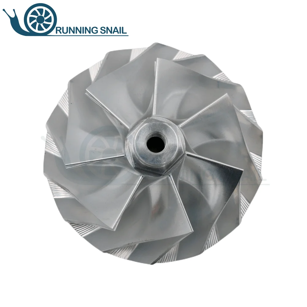 Rueda de compresor Turbo GTP38 7 + 7 cuchillas 702011 706447 para Ford F-250 F-350 F-450 F-550 E-350 E-450 E-550 Excursion 7.3L V8