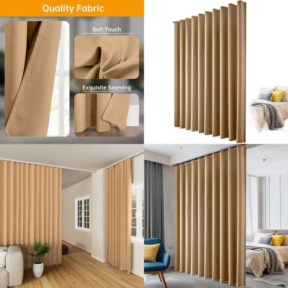 

Шторы блэкаут от пола до потолка с крючками, настенное крепление, шторы для раздвижных дверей, потолочное крепление, очень широкие шторы для комнаты