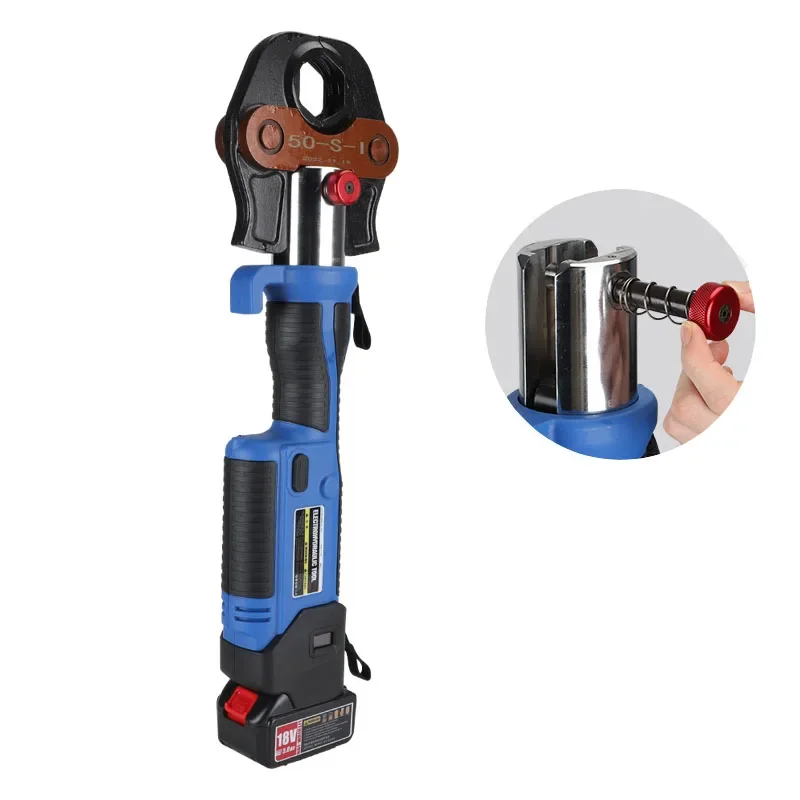 

Rechargeable Hydraulic Pliers Electric Pipe Pliers Wrench Stainless Steel Clamping Tool Electro Hydraulic Pipe Pliers