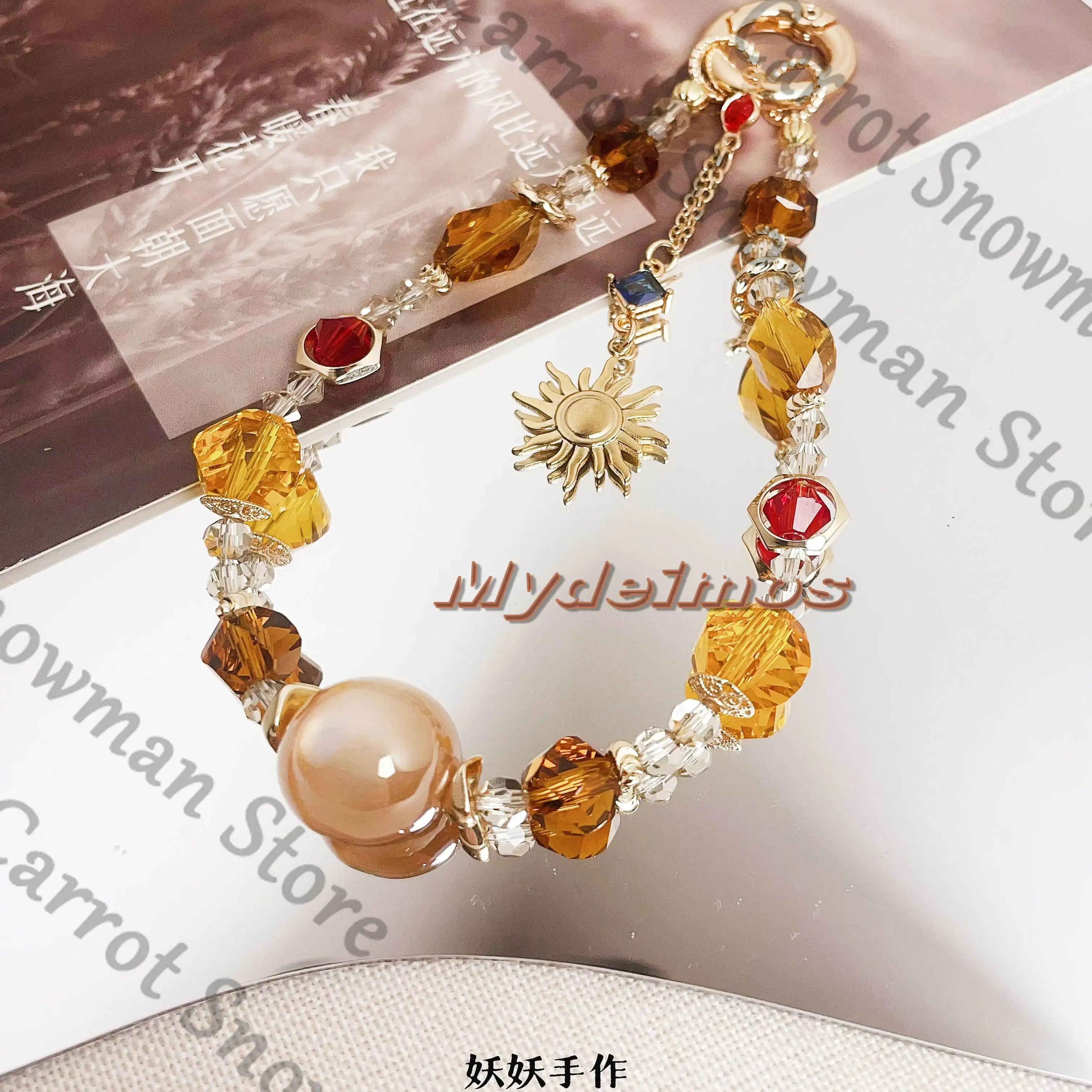 هونكاي: زملاء ستار ريل منتج مشتق Mydei سلسلة هواتف محمولة حقيبة معلقة قلادة مجوهرات يدوية الصنع