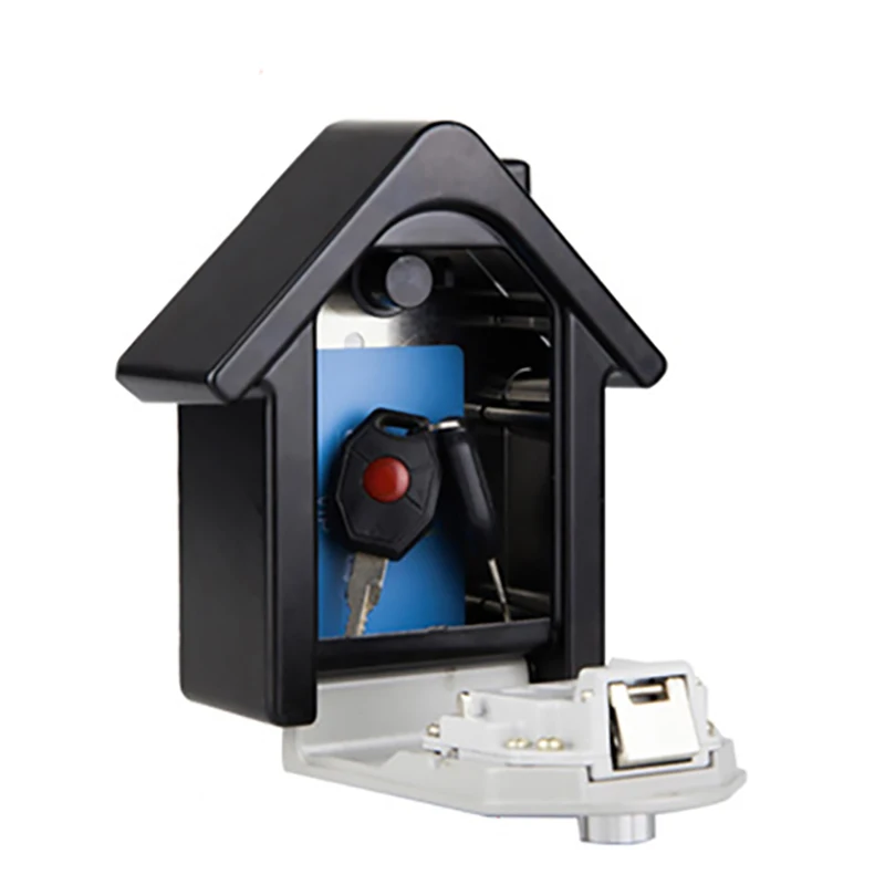 Large Anti-Theft 4 Digit Password Key Box Security Lock Metal Storage Box Suitable For Multi-Occupation Key Insurance Box