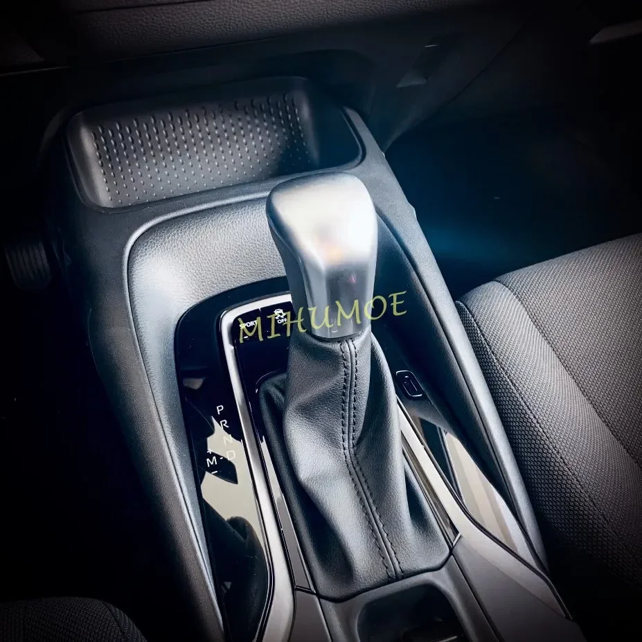 لتويوتا كورولا كروس كامري سوزوكي Swace 2018 2019 2020 2021-2024 2025 الداخلية والعتاد رافعة تحول مقبض غطاء غطاء ماتي كروم #2