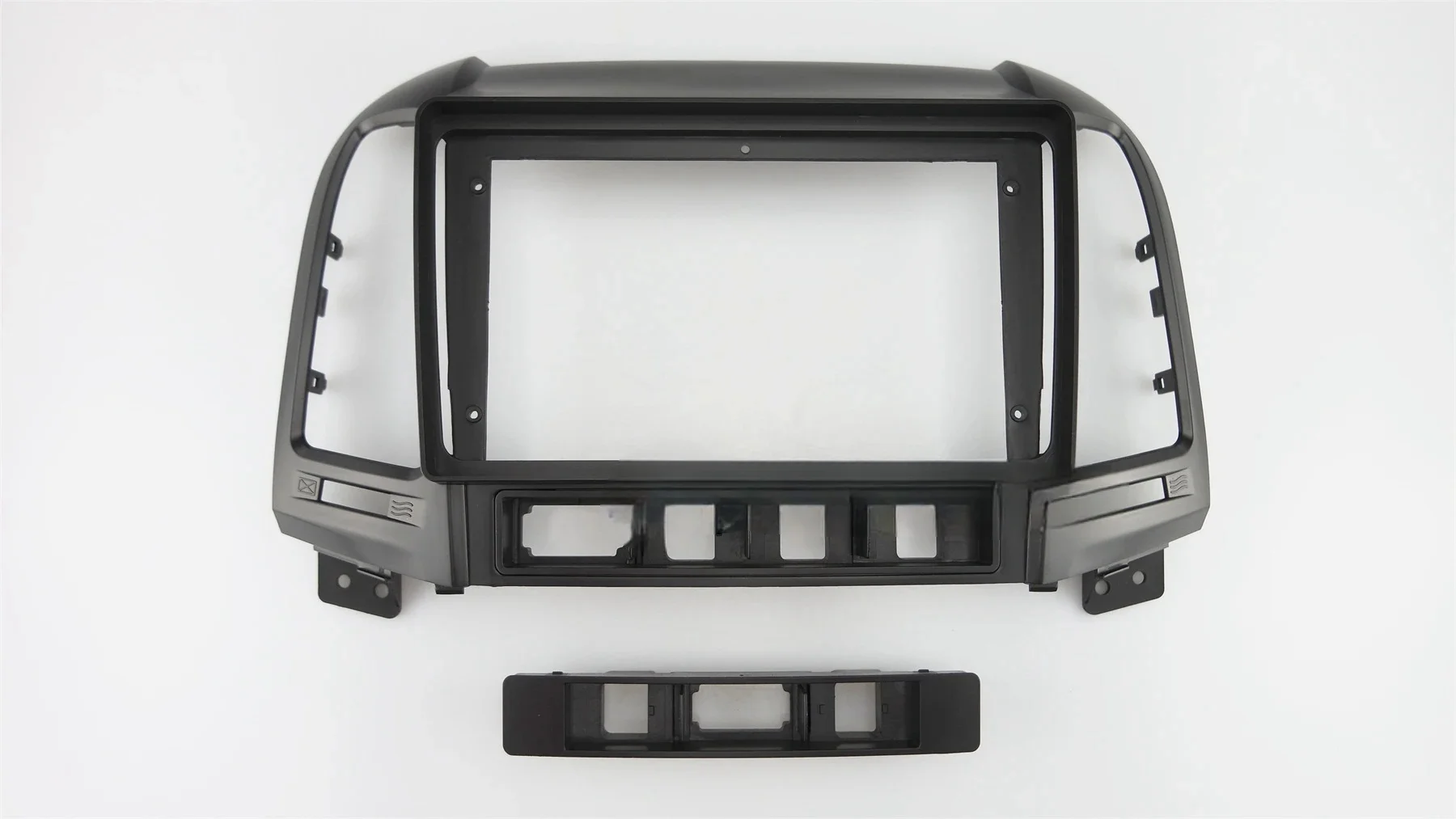 9 Inch Car Frame Fascia Adapter Android Radio Dash Fitting Panel Kit For Hyundai Santa Fe Santafe Ix45 2006-2012