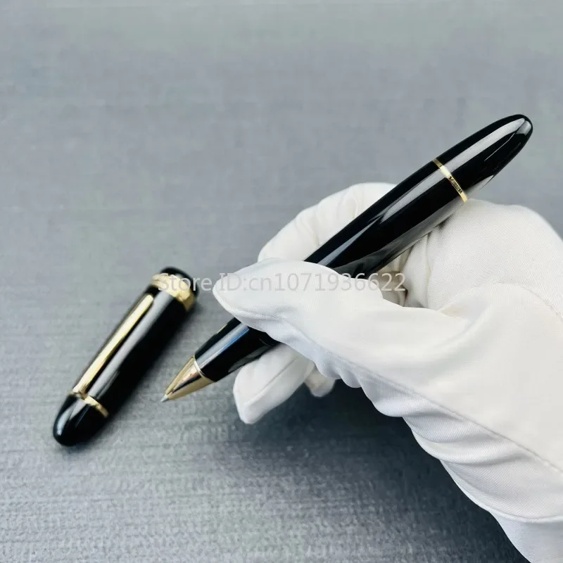 جديد فاخر Montefiore الألمانية تصميم النحاس قلم حبر جاف معدني القلم 0.5-0.6 مللي متر الأسود شميدت الملء قلم الكرات الدوّارة الكتابة القرطاسية