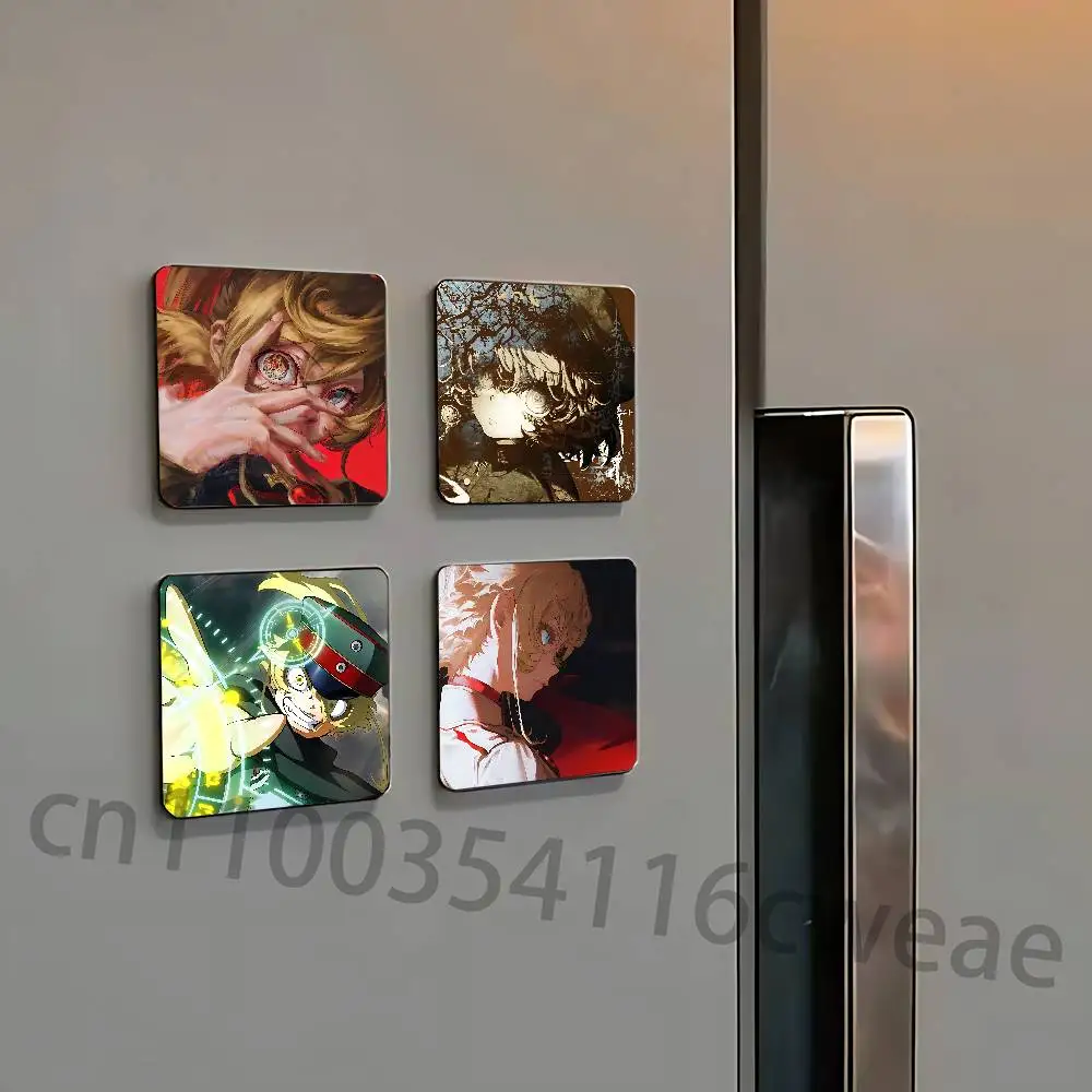 Y-Youjo Senki S2 Magnet Refrigerator Fridge Sticker for Home Decor DIY Wall Decor