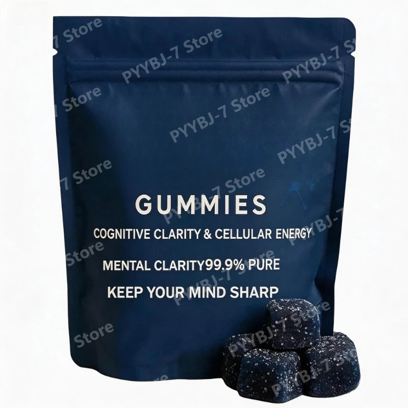 

Биологически активная добавка для поддержки работы мозга с витаминами, натуральными ингредиентами и экстрактами для ежедневного здоровья, 30 жевательных конфет