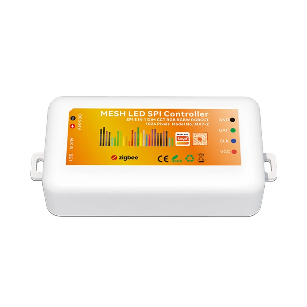 M51K-X7 Tuya Smart LED Controller With Mic RGB Color Light Module Music Rhythm Sync Sound Activated ZIGBEE