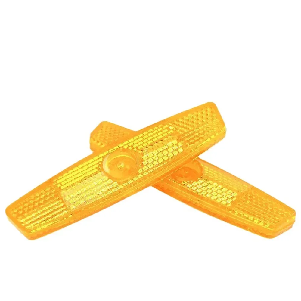 AliExpress 1/4/8Pcs Orange Bike Spoke Reflectors Safety Warning Bicycle Wheel Lights Bicycle Spoke Reflector for Night Cycling Accessories