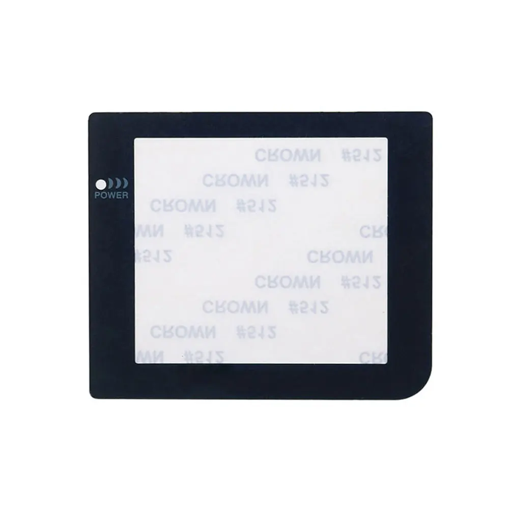 JCD Replacement Plastic Glass Screen Lens Protector For Gameboy Pocket GBP Mirror Faceplate Cover W/ Back Adhesive Sticker  ﻿