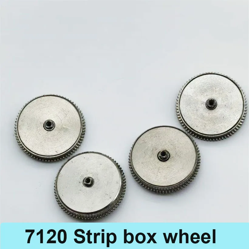 

Watch Movement Accessories Suitable For Domestic 7120 Mechanical Movement Strip Box Wheel 7120 Movement Repair Parts