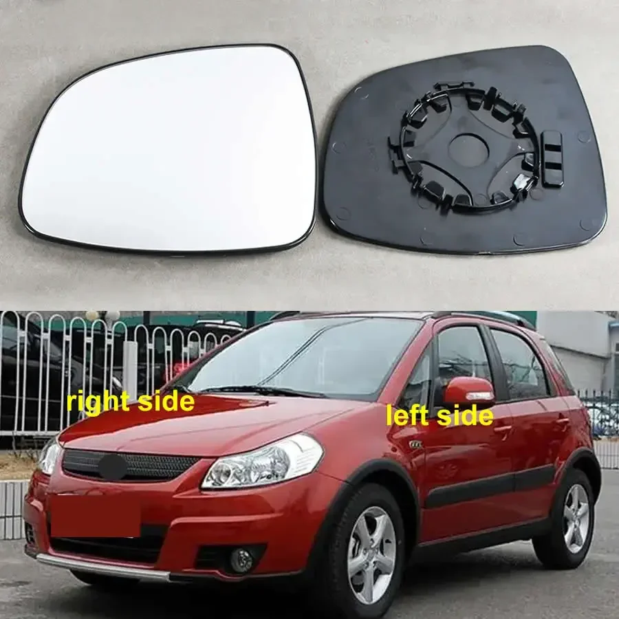 

For Suzuki Tianyu SX4 2008-2016 Car Accessories Exteriors Par Side Mirrors Reflective Lens Rearview Mirror Lenses Glass 1PCS