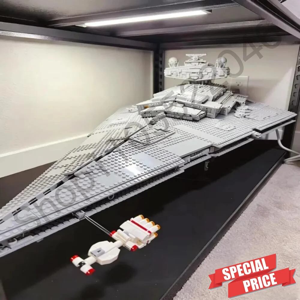 Jouets de construction Star Destroyer super populaires 4784 pièces, UCS Imperial Navy Stormtrooper, pour cadeau d'anniversaire