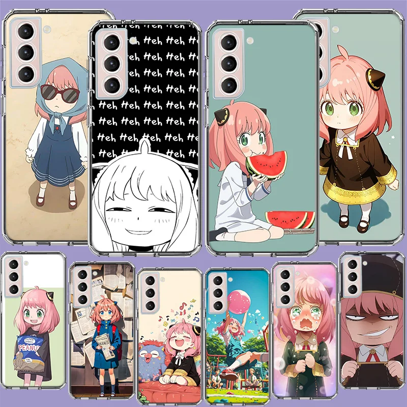 Anya Forger Mind Reading Phone Case for Samsung A17 A37 A57 A07 A16 A26 A36 A56 A15 A35 A55 A06 A52S A04S A14 A24 A34 A54 A13 A3