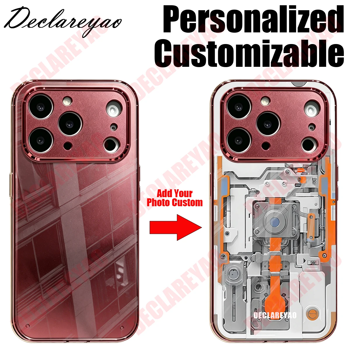 DECLAREYAO DECLAREYAO Custom Glass Case For iPhone 13 X 6 Xs 14 Plus XR 16 11 SE2 7 SE3 2022 Air Pro SE 8 15 12 2020 6S Max 16e 17 Cover - Aliexpress Deal
