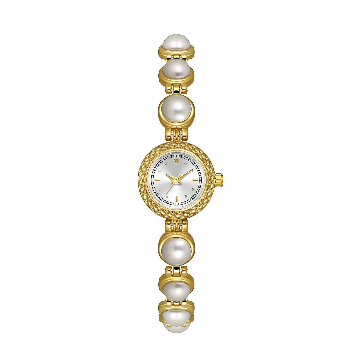 Ladies simple fashion with pearl quartz bracelet watch