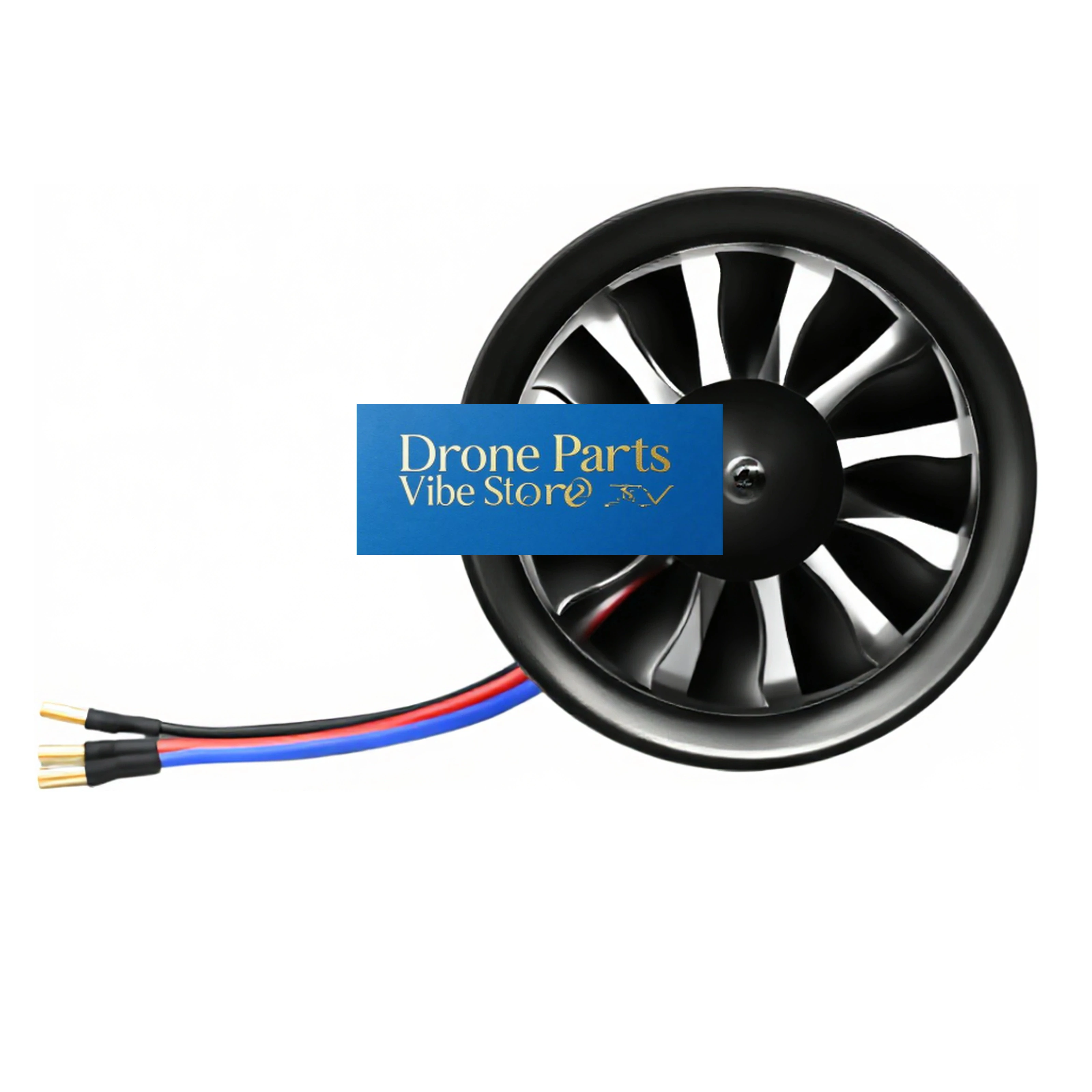 Drone Parts90mm EDF 12 Blades Ducted Fan With 6S 4250-1450KV RC Brushless Motor 120A ESC 3-6S Electric Speed Controller For RC J