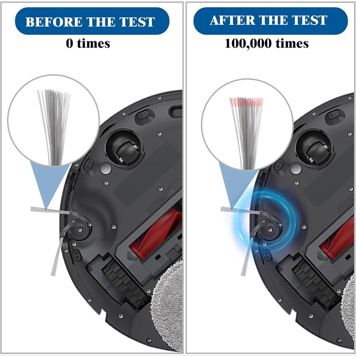 

Комплект аксессуаров A59E для Saros 10R: основные и боковые щетки, HEPA-фильтр, салфетка для влажной уборки, мешок для сбора пыли, запасные части