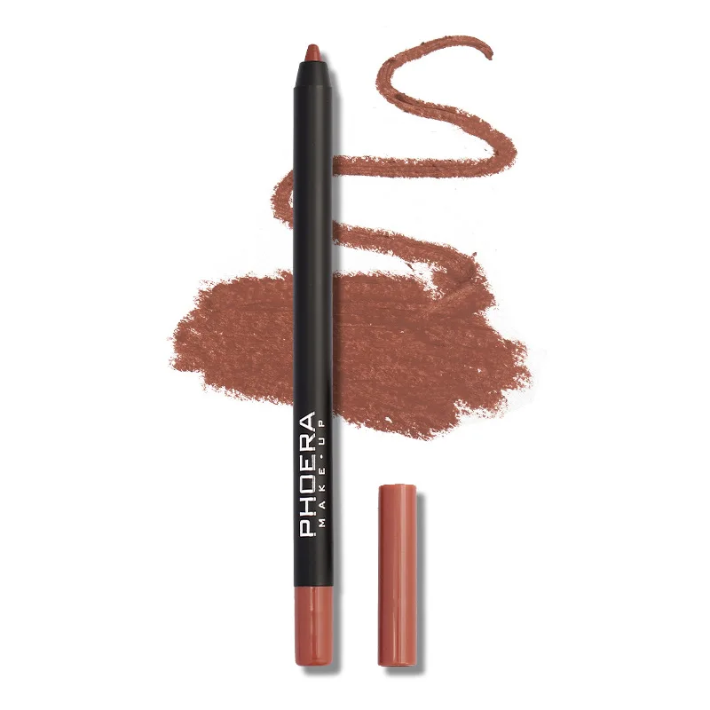 12 cores lipliner lápis à prova dwaterproof água sexy vermelho matte contorno matiz batom duradouro não-vara copo hidratante lábios maquiagem cosméticos