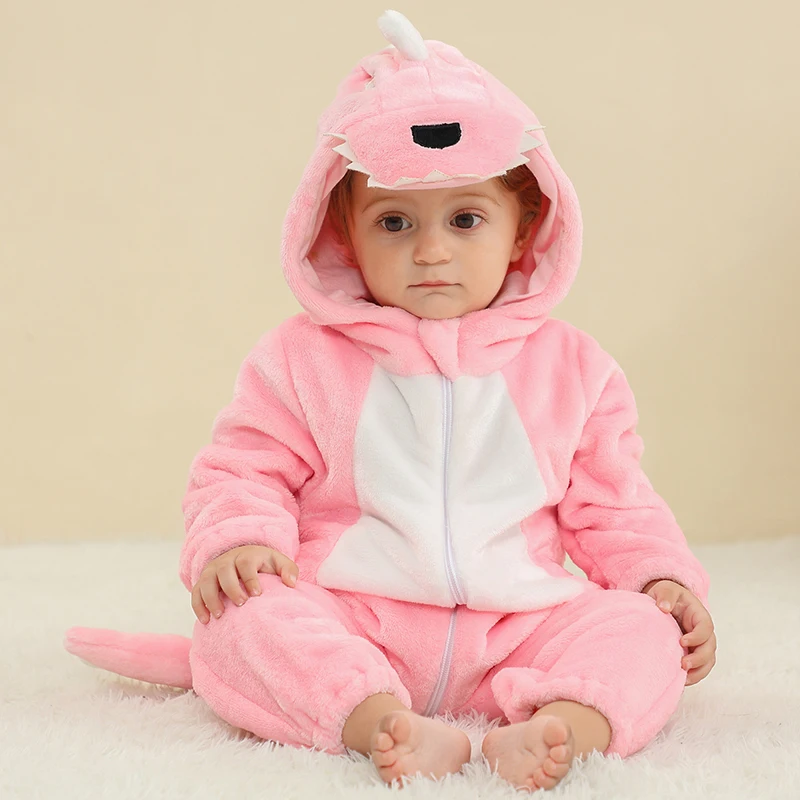 Pijamas Kigurumi para Niños Pequeños, Ropa para Bebés, Trajes Infantiles, Disfraces de Dinosaurio, Unicornio, Gatos, Mono, de 0 a 4 Años