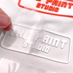 Customized 3D silicone printing heat transfer heat transfer silicone label made embossed logo PVC rubber patch for clothing/bag