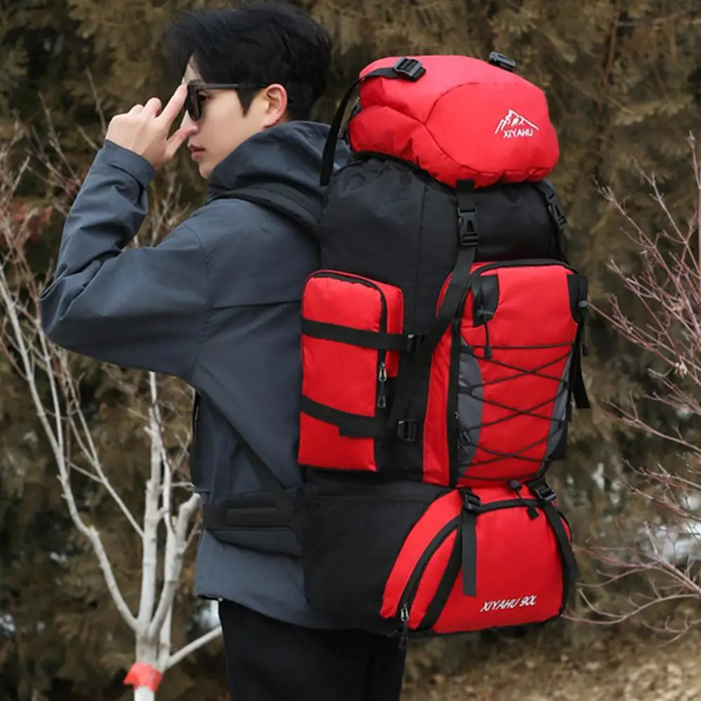 Große Kapazität Wandertasche Unisex Multifunktionale Atmungsaktive Wasserdichte Bergsteigen Rucksack Sport Freizeit Reise Rucksack