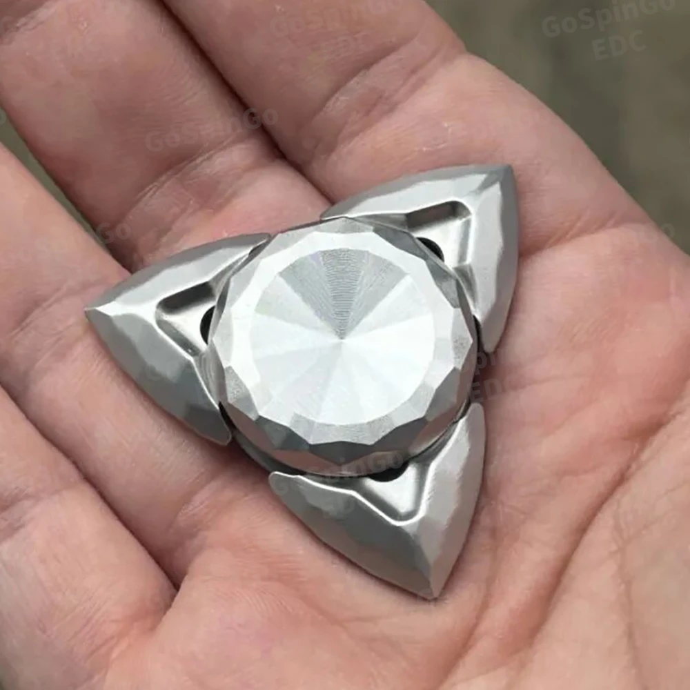 NOVO STUDIO Dragon Scale Fidget Spinner Stainless Steel Stress Relief Toy Fidget Toys For Adults Anxiety Relief Gadgets
