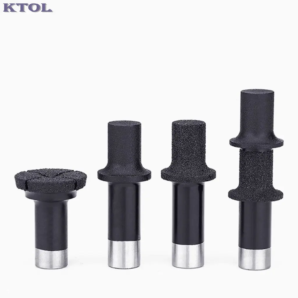 Brazing Diamond Edge Router Bit Grinder Head Trimming Tool for Quartz Hole-Opening Endmill Flush Trimming Tool Milling Cutter