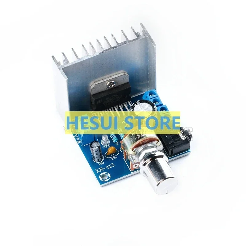 TDA7297 Dual channel power amplifier board no noise AC-DC 12V car motorcycle power amplifier board audio module