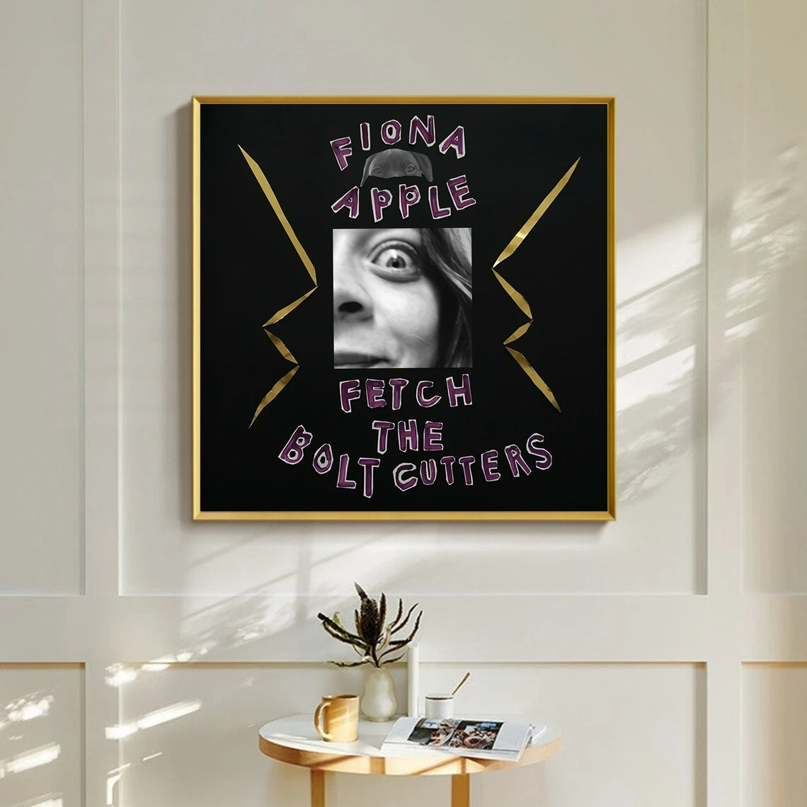 Fiona Apple Fetch The Bolt Cutters Music Album Poster Canvas Art Print Home Decor Wall Painting ( No Frame )