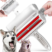 Pet Hair Roller Remover Lint Brush 2-Way Bidirectional Roller  Remover Lint Brush Handheld Cats And Dogs  Remover Lint Brush