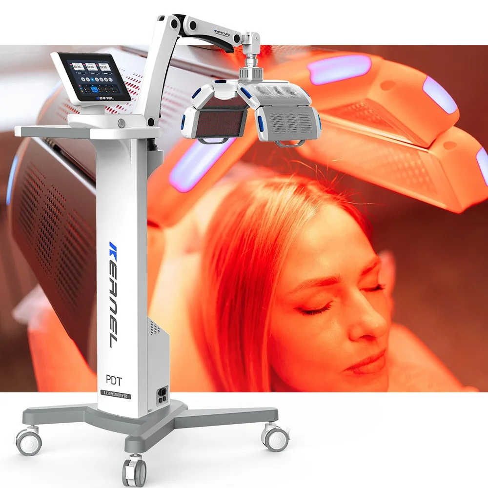 Medical Grade Tri-color Bio Light Therapy PBM PDT Machine Rejuvenation Acne Wrinkle Treatment Salon Equipment
