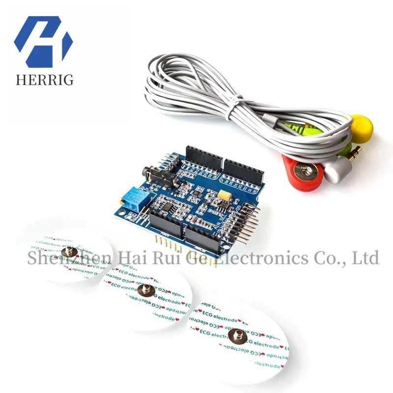 

1PCS ECG EMG EKG SHIELD Muscle EMG Sensor Module