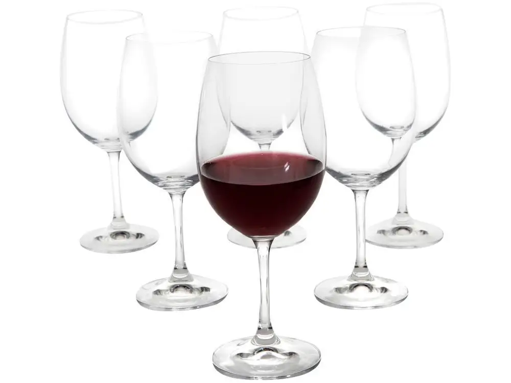 Crystal Wine Glass Set 450ml 6 Pieces
