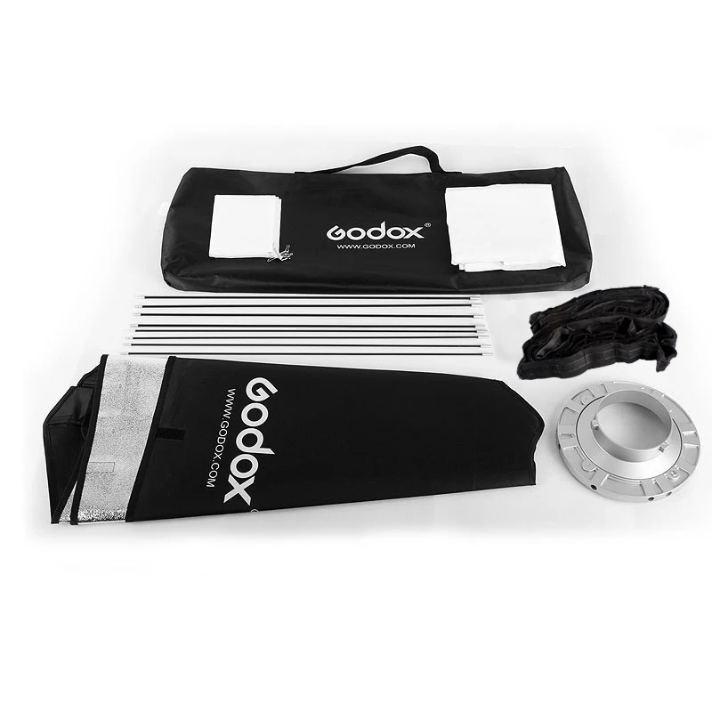 Godox-Softbox Octogonal De 95Cm, 120Cm E 140Cm, caixa Macia Tipo Favo De Mel Com Suporte Bowens Para Estúdio E Flash