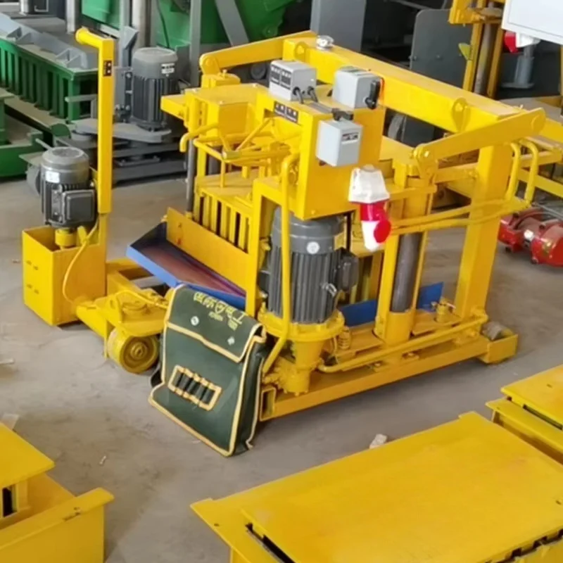 Production Automatic Machine Concrete Soil Equipment, Cement Brick Making Machine Portable Brick Making Machine