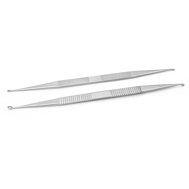 Bông Tai Inox Curette, Mastoid Curette, Bên Ngoài Thính Giác Kênh Đào Nước Ngoài Cơ Thể Curette, Tai Mũi Họng Microsurgical Nhạc Cụ