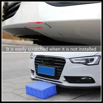 汽車造型橡膠裙碳前唇保險桿裝飾適用於阿爾法羅密歐 147 156 159 Alfetta Berlina Brera Mito Giulia Milano 6 最佳銷售 阿爾法羅密歐 147 唇 - №2