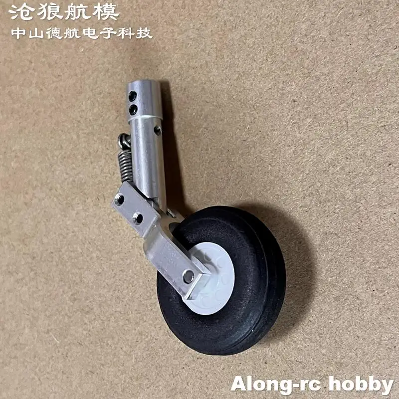 Höhe 65 75 85 mm Mini-Feder-Knielfahrwerk 1,5 Zoll Raddämpfung oder Nase einziehbares Teil RC-Modellflugzeug EDF-Flugzeug – Detail 16