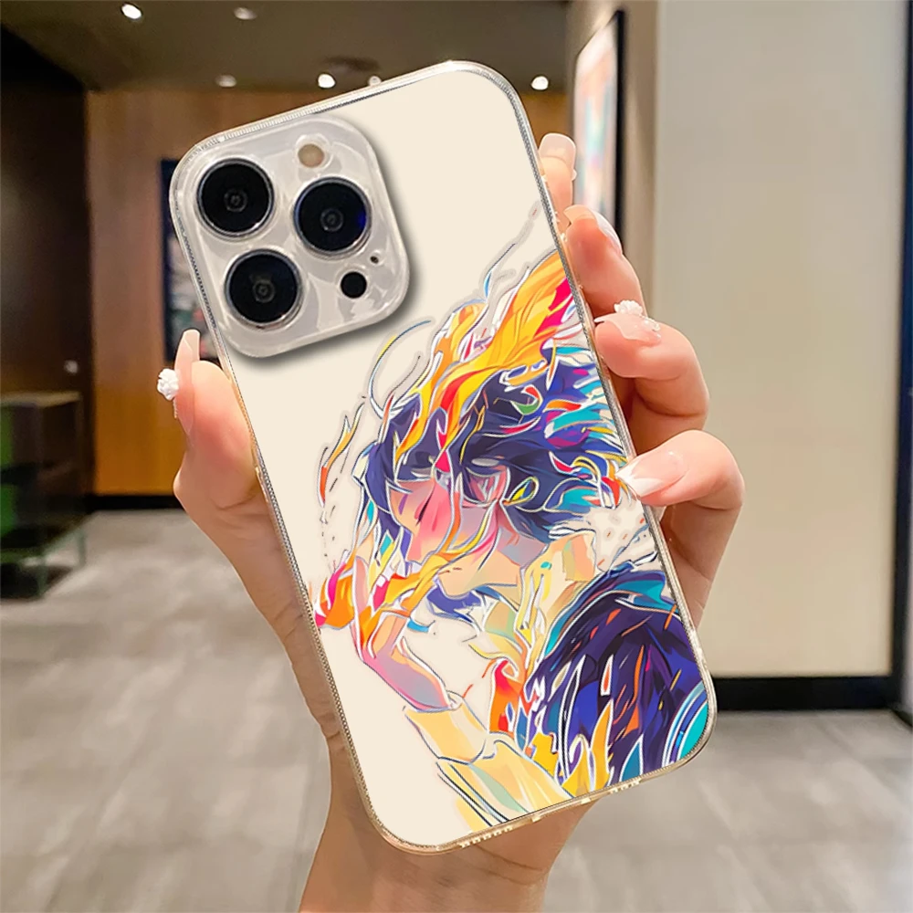 Graffiti Girl Wind Transparent Soft TPU Silicone Phone Case For iPhone 16 11 12 13 14 15 Pro Max