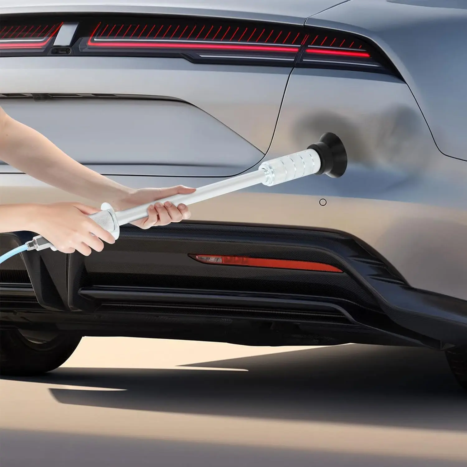 Extractor De Abolladuras De Acero Con 3 Ventosas De Diferentes Tamaños, Extractor De Abolladuras Neumático Para Coche, Herramienta Para Quitar Abolladuras, Martillo De Succión — -84%, 133.6€ Coupon, from 25.15€ – 84% descuento – €25.15