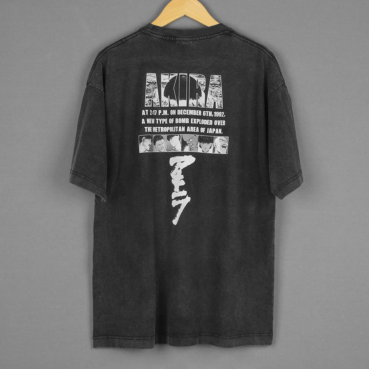 أكيرا تي شيرت أوتومو Katsuhiro ذكريات ميتروبوليس انمي ياباني القطن غسلها طويلة قصيرة الأكمام ملابس للرجال قميص مطبوع