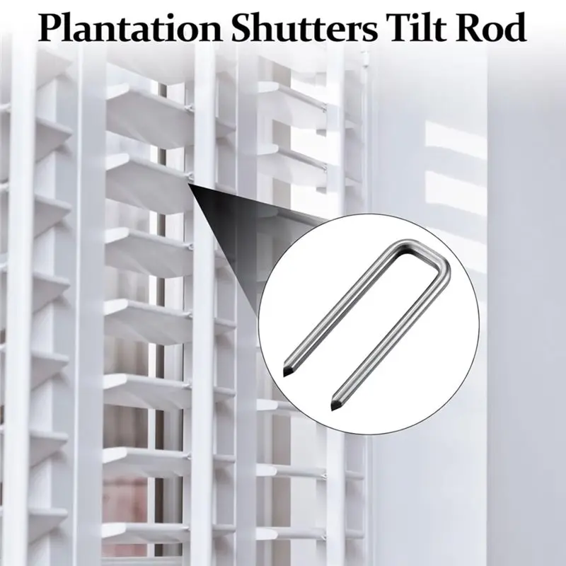 B23B For Window Tools Supplies 170 Pieces Repair Plantation Shutters Tool Set Louvers Staples Replacement Repair Pins